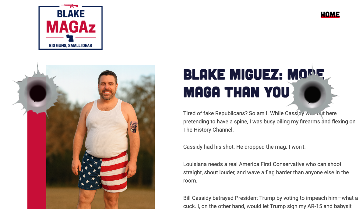 Blake Miguez website