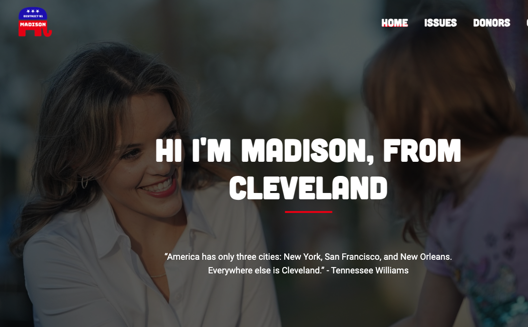 Madison O'Malley website