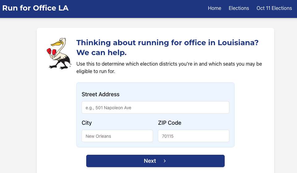 Run for office